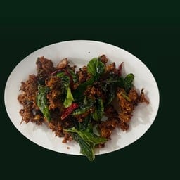 ลาบทอด