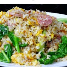 อาหารหลักข้าวผัดแหนม 80