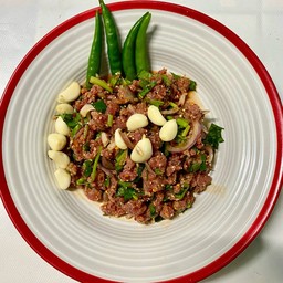 ก้อยเนื้อมะนาว