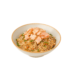 ข้าวผัดแซลมอน
