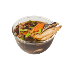 [อร่อยซ่ากับโค้ก] หัวปลาแซลมอนต้มซีอิ๊ว +  โค้ก ออริจินัล (กระป๋อง)