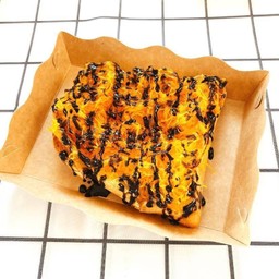 ปังปิ้ง เนย ฝอยทอง ซอสช็อกโกแลต