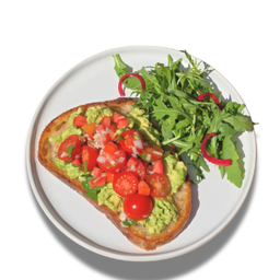 Guacamole Toast 