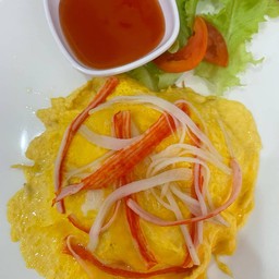 ข้าวไข่ข้นปูอัด