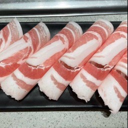 หมูสไลด์豬肉腃