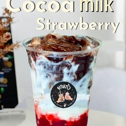 โกโก้มิลค์สตรอเบอรี่ย์(cocoa strawberry milk)