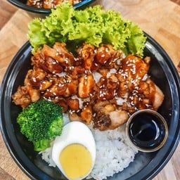 ข้าวไก่ทอดเทอริยากิ