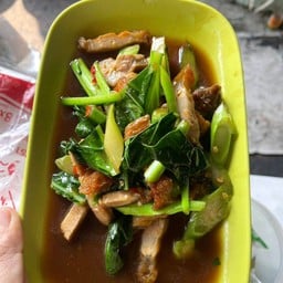 ผัดคะน้า(เป็นกับ)