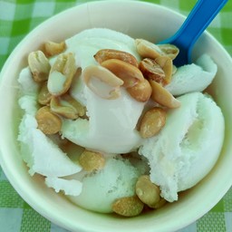 ไอศกรีมกะทิสด ถ้วย