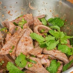ลาบตับหวาน