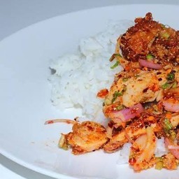 ข้าว ไก่แซ่บ