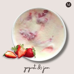 Yogurt & jam (strawberry)