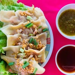 เกี๊ยวหมูทรงเครื่อง(5 ชิ้น)