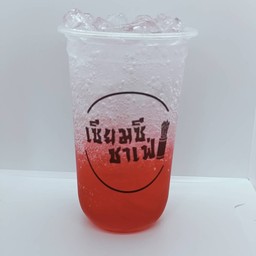 น้ำสตอเบอร์รี่โซดาไข่มุก