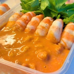 ข้าวกุ้งแกะ