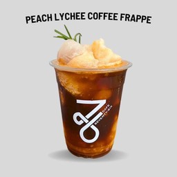 พีชลิ้นจี่คอฟฟี่เฟรปเป้