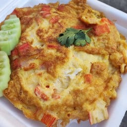 ข้าวไข่เจียวปูอัด