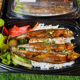 ข้าวหน้าปลาไข่ย่างเทริยากิ