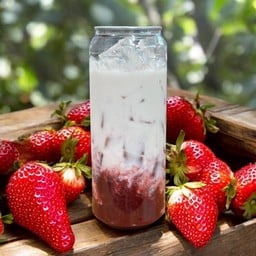 สตรอว์เบอร์รีนมสด