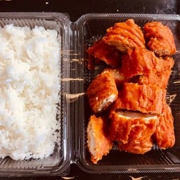 ชุดฟินสันในสไปซี่+ข้าว