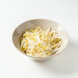 ถั่วงอกลวก