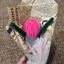 2.ช่อดอกไม้กำมะหยี่