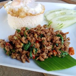 ข้าวกะเพราหมูสับ