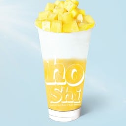 มะม่วงปั่นและชีสและมะม่วงสดbomb