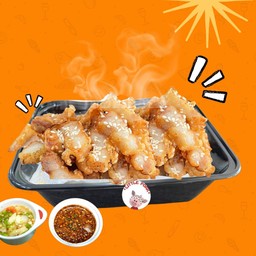 🥇สามชั้นทอดงากรุบกรอบ ขนาด 300g.👍🏻