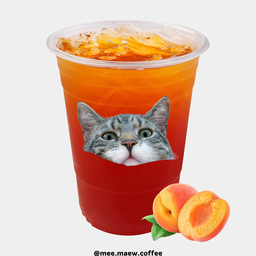 Peach tea ชาพีช