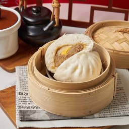 ซาลาเปาไส้หมูสับไข่นก 1 ลูก