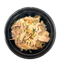 ข้าวหน้าหมูชาบู