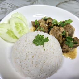 ข้าวซี่โครงหมูอบ