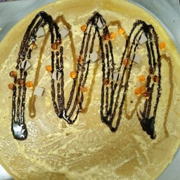 เครป(แยมวนิลา+เยลลี่ส้ม)