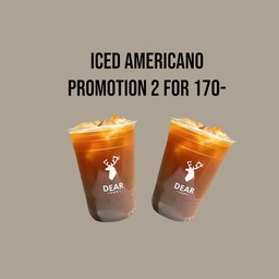 Promotion อเมริกาโน่ 2 แก้ว