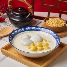 แปะก๊วยบัวลอย น้ำเต้าหู้