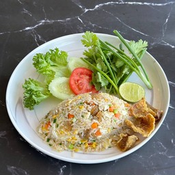 ข้าวผัดปลาสลิด
