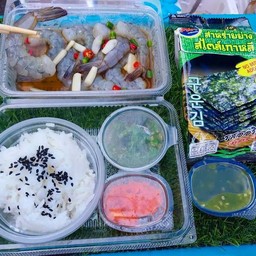 เซ็ทข้าวกุ้งดอง