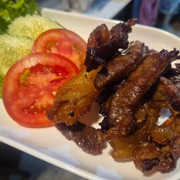 เนื้อแดดเดียวทอด