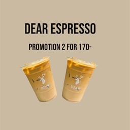 Promotion เอสเปรสโซ่เย็น 2 แก้ว