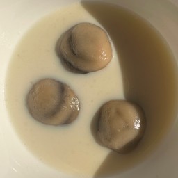 บัวลอยช็อกโกแลตนมสด