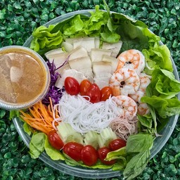 เมี่ยงหมู3ชั้น+กุ้งสด พร้อม น้ำจิ้มสูตรเด็ดที่ไม่เหมือนใคร