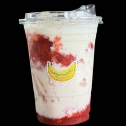 นมสดสตอเบอรี่