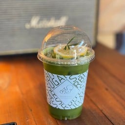 มัทฉะเลม่อนเย็น