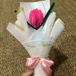 1.ช่อดอกไม้กำมะหยี่