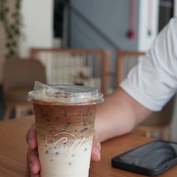 ลาเต้เย็น