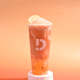 ชาเขียวมะลิผลไม้รวมปั่น - Sunshine on Cloud Fruit tea smoothie