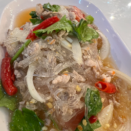 ยำวุ้นเส้นหมูสับ