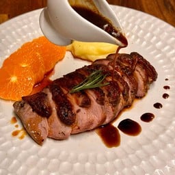 อกเป็ดซอสส้ม