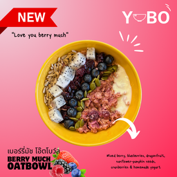 เบอร์รี่มัช โอ๊ตโบว์ล Berry much oat bowl